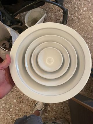 Rejilla aluminio para aire