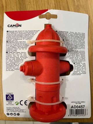 Camon Gioco per cani - Idrante Rosso