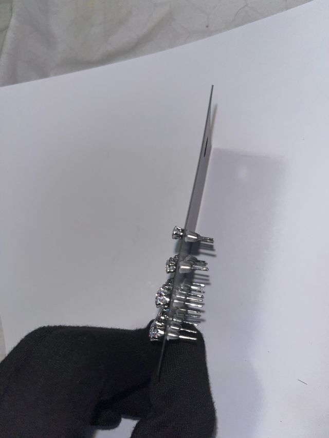 Pendientes de brillantes circulares