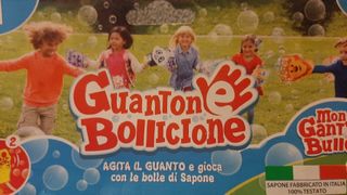 Due guanti per bolle di sapone