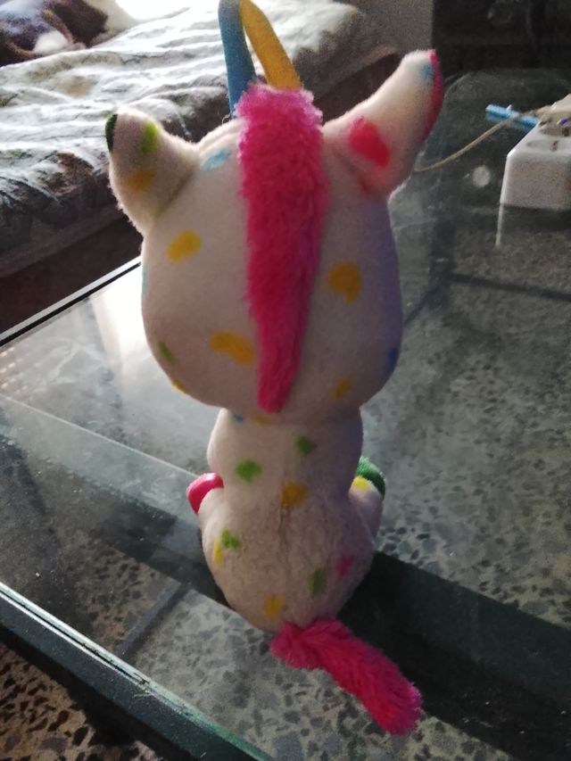 Peluche Unicornio Beanie Boo