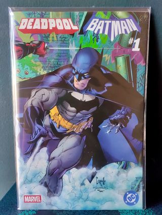 Marvel/DC Deadpool Batman 1 Gred Capullo comic USA