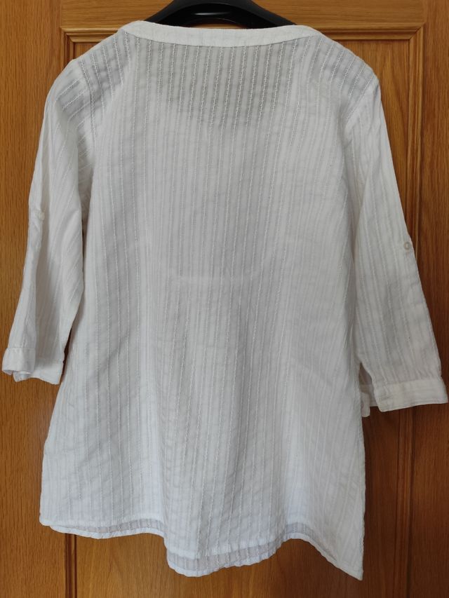 Camisa Amichi blanca talla S