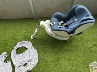 Silla coche Romer Britax Dualfix + funda