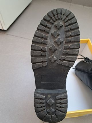 Botas altas niña negras