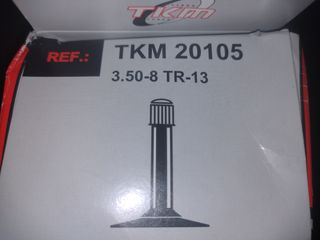 Cámara de moto 3.50-8 TKM.
Nueva.