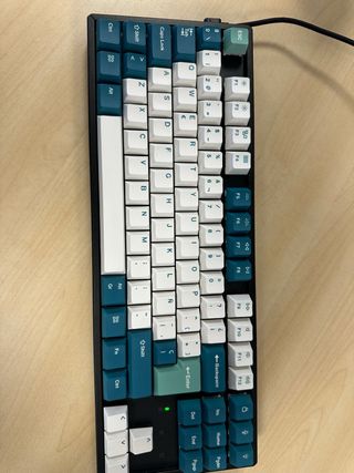 Teclado Keychron K8 Pro ISO Negro/Azul