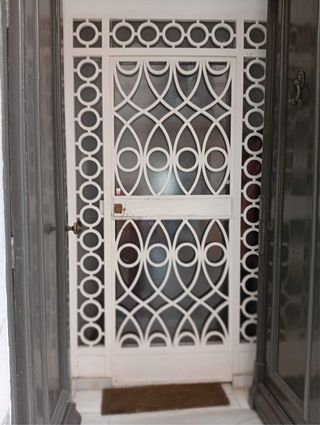 Puerta Hierro Forjado Diseño Art Decó