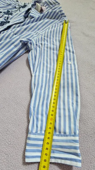 Camisa Rayas Azul y Blanca Talla L