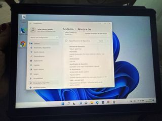 Microsoft Surface Go 3 con teclado+ratón+funda