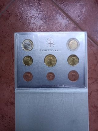 Monete Euro Vaticano Giovanni Paolo II 1978-2003
