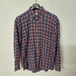 Camicia uomo quadri blu e rossi
