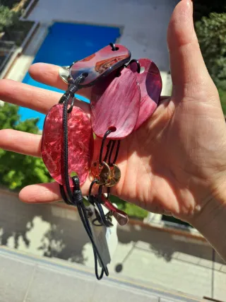 Collar fantasía boho hippie chic