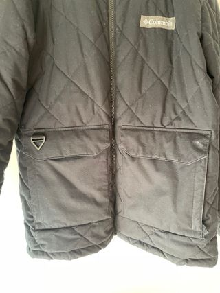 Chaqueta Columbia acolchada negra Talla M