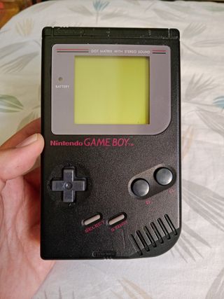 Nintendo Game Boy 1989 Negro
