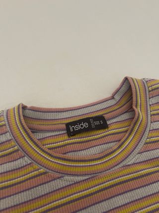 Camiseta Inside rayas S