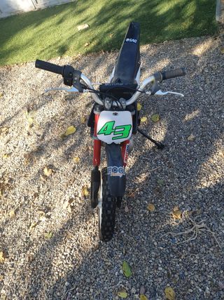 Mini Moto SSR Roja y Negra