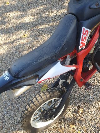 Mini Moto SSR Roja y Negra