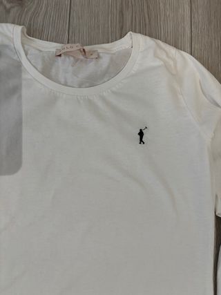 Polo Club Camiseta Blanca Talla S
