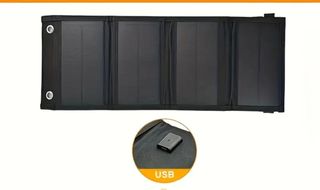 Cargador solar portátil camuflaje