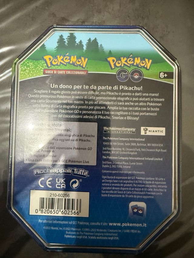 Tin Pokemon GO Snorlax ita