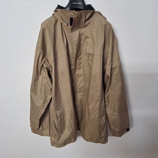 Giacca uomo beige impermeabile nuova 