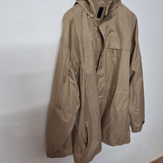 Giacca uomo beige impermeabile nuova 