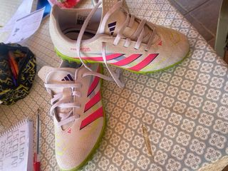 Adidas Predator Fútbol Tacos Rosa/Blanco