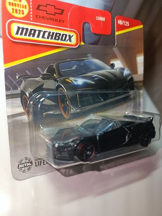 CHEVROLET Z06 CONVERTIBLE 2023 1/64 MATCHBOX 