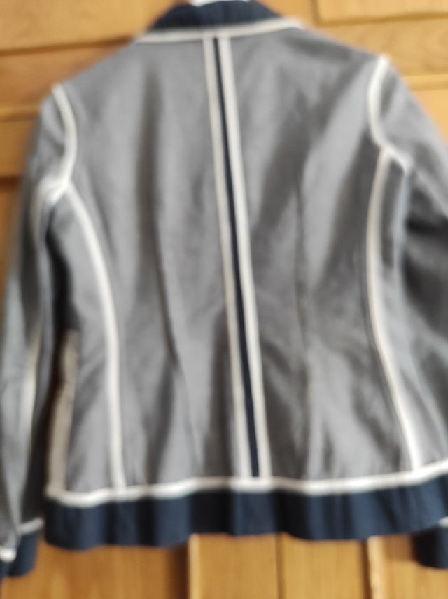 Blazer Hoss Intropia azul/gris Talla M