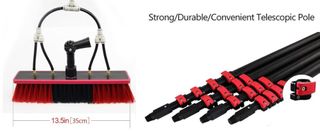 Kit pulizia telescopico