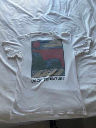 Camiseta Blanca Back to Nature