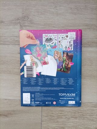 Top Model libro dibujo con luces y melodia