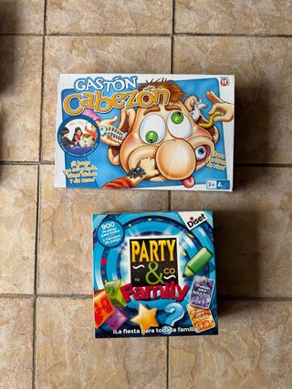 Pacchetto 2 giochi da tavolo: Gastón Cabezón e Party & Co