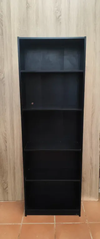 Estantería Negra de madera 