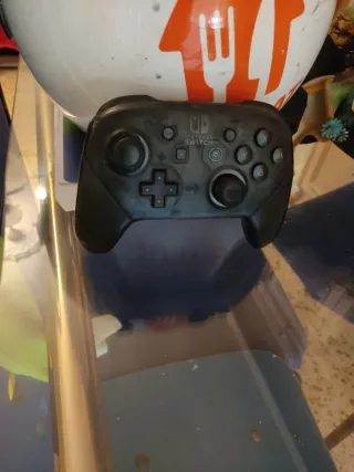 Mando Pro Nintendo Switch Negro