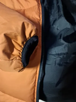 Piumino rame dorato vera piuma