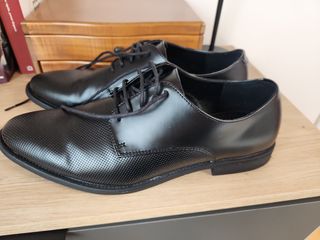Zapatos Pier One Negros Hombre