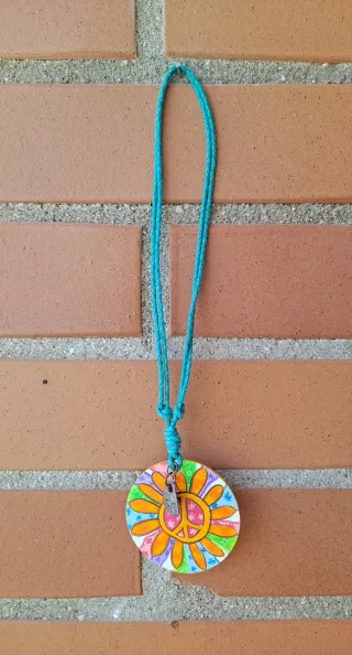 Lote collares signo de la Paz hippie boho