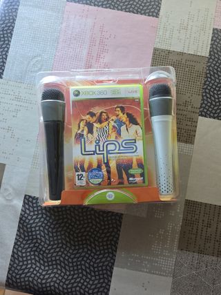 Lips Xbox 360 con 2 micrófonos