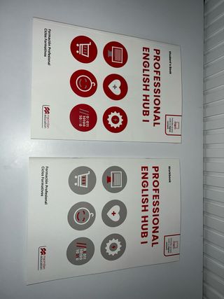 2 libros Professional English Hub 1