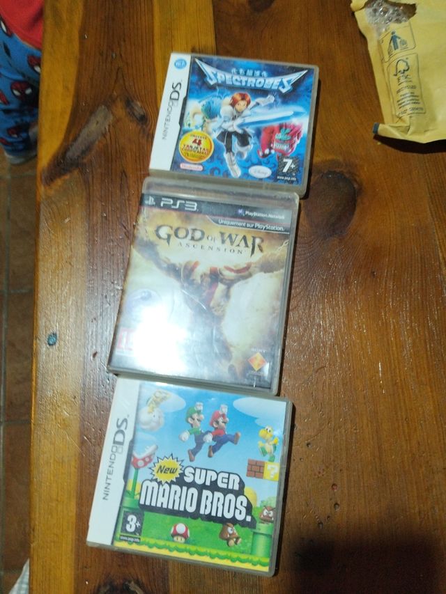 Pacchetto 3 videogiochi per PS3 e Nintendo DS