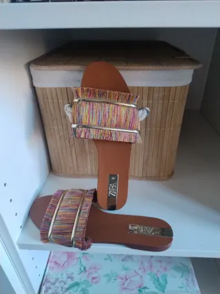 Sandalias Zara Multicolor
