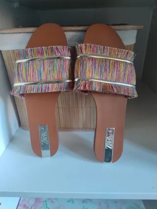 Sandalias Zara Multicolor