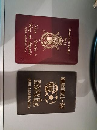 Colección monedas Mundial Futbol 1982