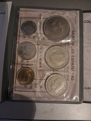 Colección monedas Mundial Futbol 1982