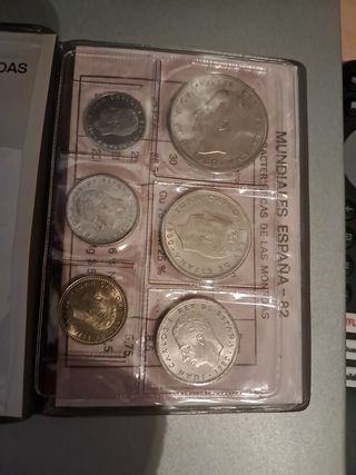 Colección monedas Mundial Futbol 1982
