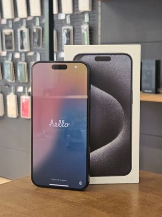 IPHONE 15 PRO MAX 256GB AZUL BATERIA 91%