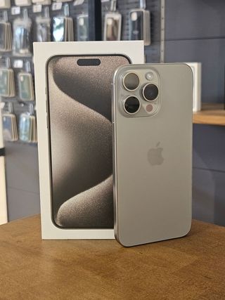 IPHONE 15 PRO MAX 256GB TITANIO BATERIA 90%