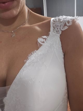 Vestido de novia blanco nuevo